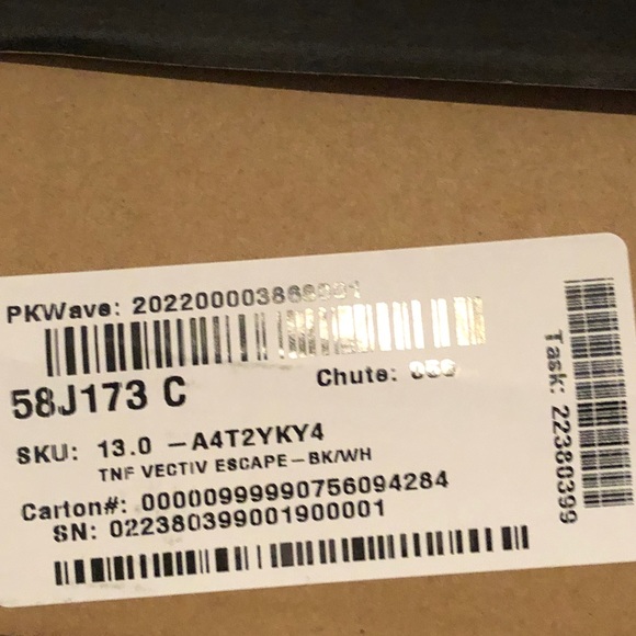 The North Face Vectiv Escape Hiking Trail Running Shoes Men's Size - Picture 8 of 8